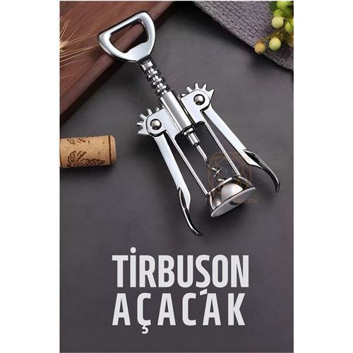 ieg™ Turk Tirbuşon Şarap Açacağı ve Şişe Açacağı