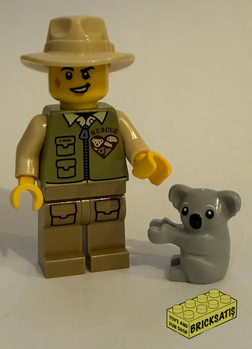 Minifigür Conservationist With Koala