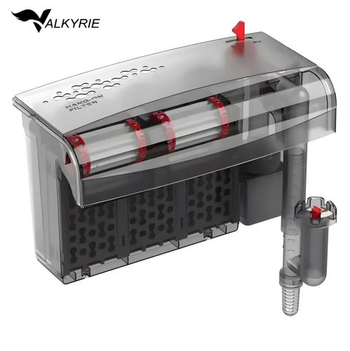 Askılı Akvaryum Şelale Filtre 10W 800 L/H 6’lı Filtre Yüzey Temizleyici