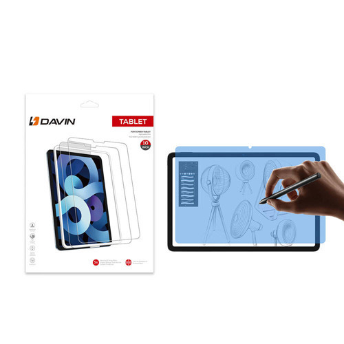 Redmi Pad Pro Kağıt Hisli Mat Uyumlu Davin Paper Like Tablet Ekran Koruyucu-Şeffaf