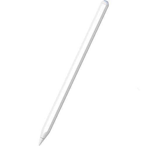 Maks Technology MKST Pencil 09 Palm-Rejection Magnetik Şarj ve Eğim Özellikli Dokunmatik Çizim Kalemi-Beyaz