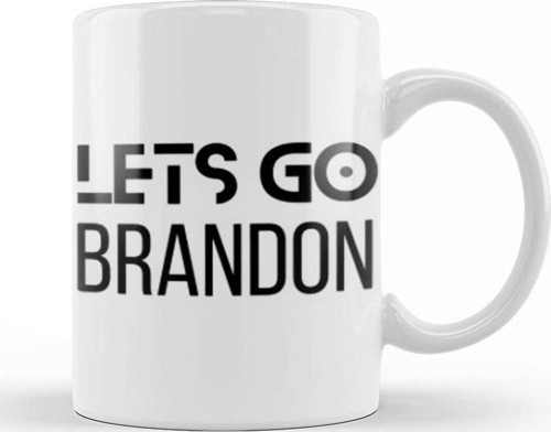 Lets Go Brandon Kupa Bardak Porselen