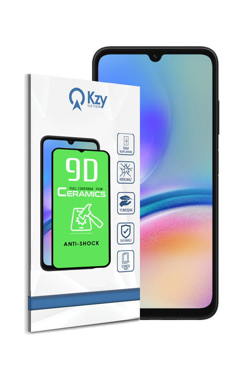 Samsung Galaxy A05S İle Uyumlu Tam Kaplayan Seramik Nano Esnek Ekran Koruyucu Cam