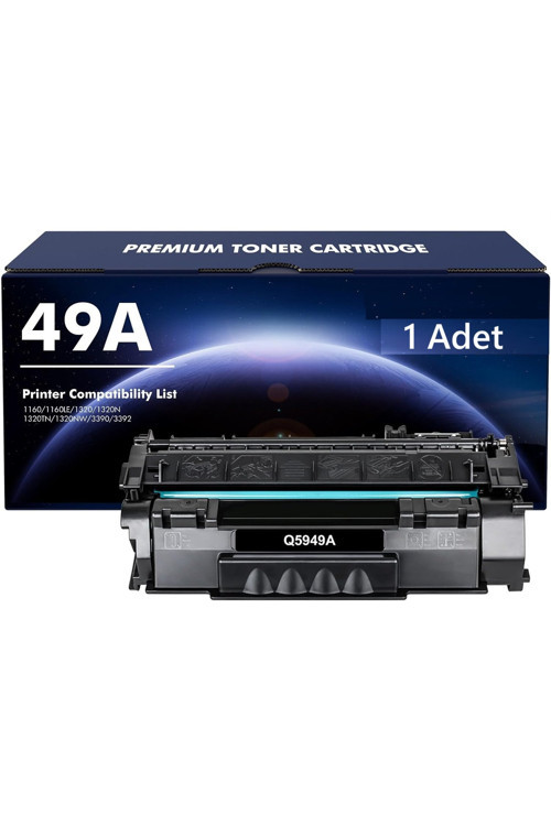 49A-Q5949A Çipli Muadil Toner HP LaserJet 1160le Yazıcı Uyumlu