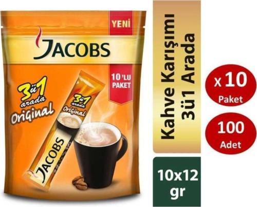 3ü1 Arada Kahve 100lu Paket