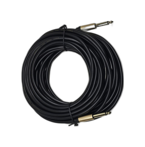 10 Metre 6.35 Mm To 6.35 Mm Ses Kablosu - Çivi Jak Enstrüman Ve Amfi Bağlantı Kablosu - Stereo Jak