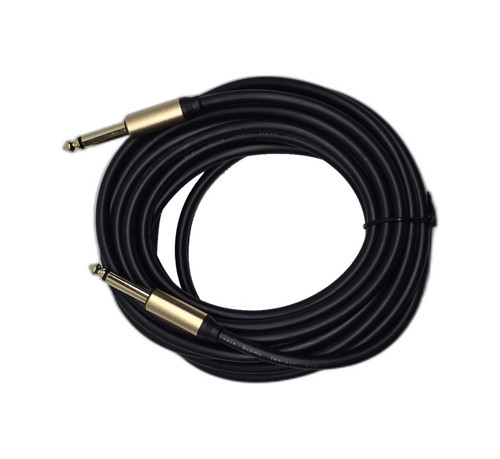 5 Metre 6.35 Mm To 6.35 Mm Ses Kablosu - Çivi Jak Enstrüman Ve Amfi Bağlantı Kablosu - Stereo Jak