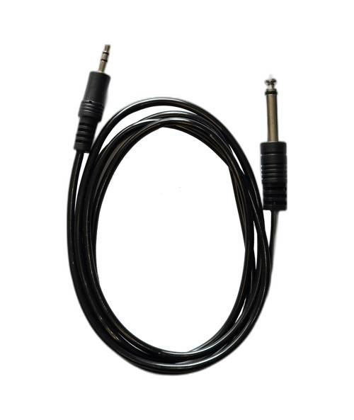 6.35 Mm To 3.5 Mm Aux Ses Kablosu - 1,5 Metre Gitar Amfi Hoparlör Ve Kulaklık Dönüştürücü Kablo