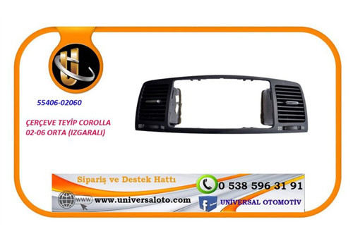 ÇERCEVE TEYİP COROLLA 2002-2006 ORTA (IZGARALI)