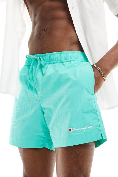 Beach Shorts Erkek Su itici Mayo Şort Turkuaz