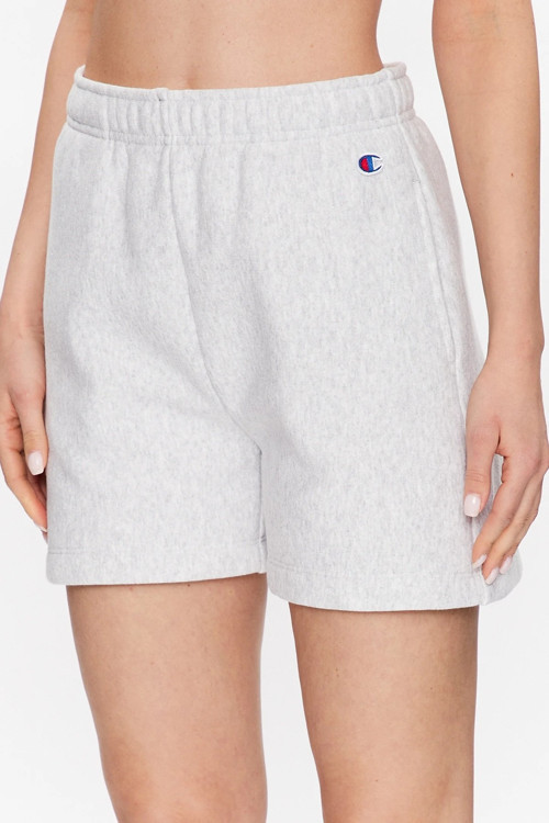 Champion Minimal Reverse Weave Reguler Fit Sports Kadın Polar Şort Gri