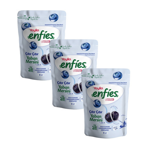 Enfies Freeze Dried Yaban Mersini 15 g x3