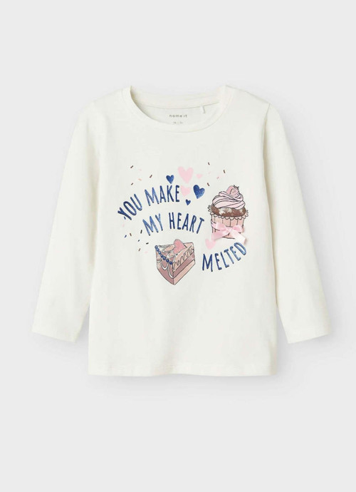 TSHIRT UZUN KOL BEYAZ