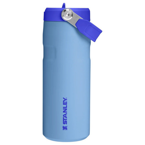 The IceFlow Flip Straw 2.0 Pipetli Termos Bardak 0.47 LT / Blue Sky