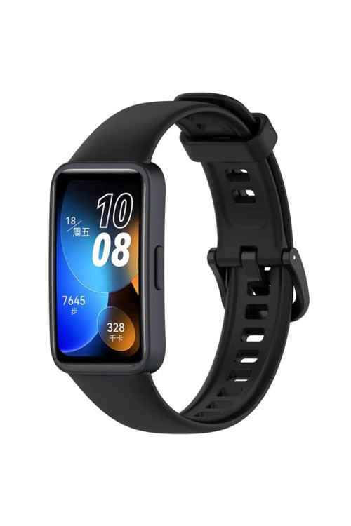Huawei Band 8 Uyumlu Spor Silikon Kordon