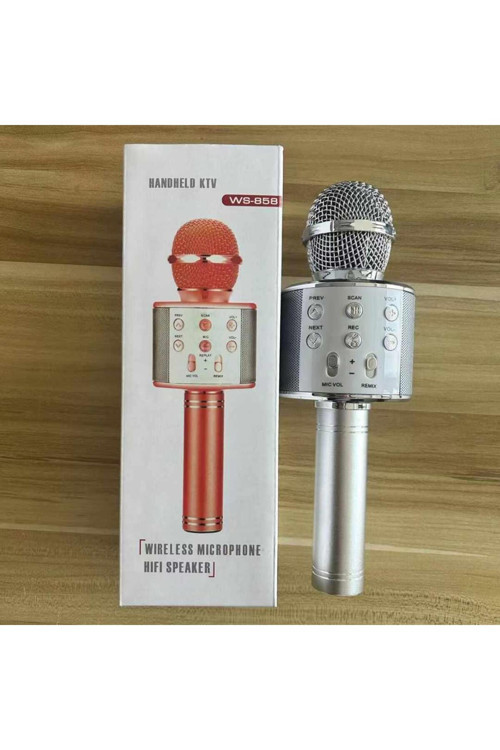 WS-858 Karaoke Mikrofon Ve speaker