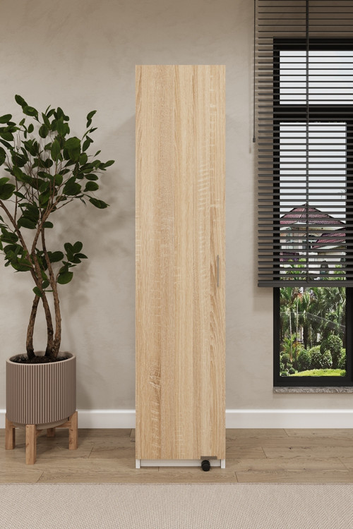 Lüks Çok Amaçlı Kiler Dolabı %100 MDF Erzak Organizer Dolabı MK19