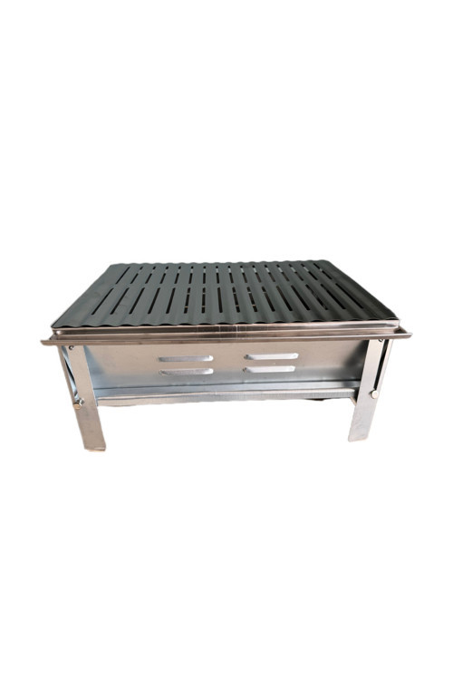 Katlanabilir Krom Izgaralı Galvaniz Mangal Çantalı 0.60MM Kalın