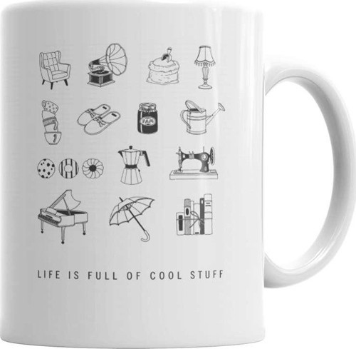 Cool Stuff Branca Kupa Bardak Porselen