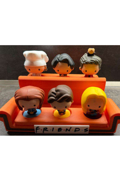 hobi Friends Koltuk turuncu Stand