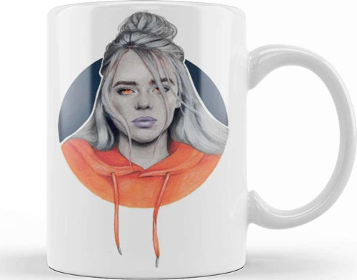 Billie Eilish Kupa Bardak Porselen (2)