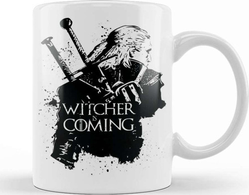 Witcher İs Coming Kupa Bardak Porselen
