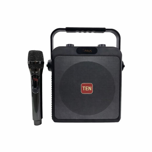 Ten,6,5'' 70W Taşınabilir Rehber Anfi + Kablosuz El Mikrofonlu | Bluetooth’lu Mevlüt ve Organizasyon Ses Sistemi