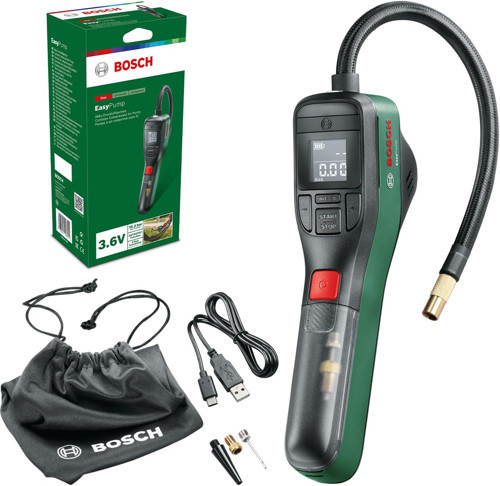 Home And Garden Easypump Elektrikli Hava Pompası Mini Kompresör, 3.0 Ah Akü, 3.6 V, Otomatik D