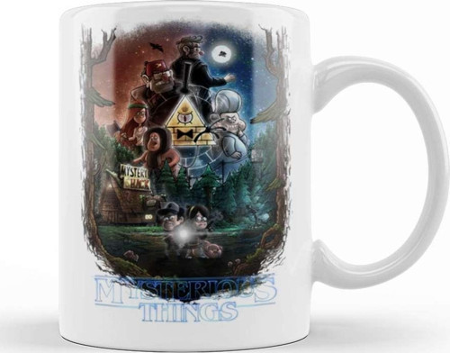 Mysterious Things Kupa Bardak Porselen