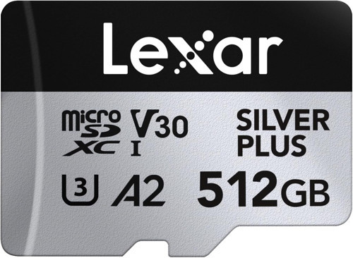 512Gb Silver Plus 205Mb 4K V30 Uhsi Micro Sd Hafıza Kartı