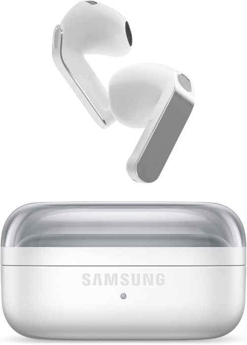 Galaxy Buds4, Beyaz, Metal Gövde, 1 Yollu Hoparlör, Ultra Net Arama Sesi, Adaptif Gürültü Ko