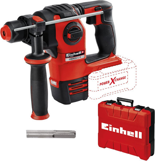Herocco - Solo, Kömürsüz Akülü Pnomatik Kırıcı Delici Ve Einhell 18V 4,0 Ah Pxc Starter Kit