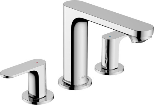 72530001 Rebris S 110, Açılır Drenajlı, Krom 1.2 Gpm Yaygın Banyo Bataryası