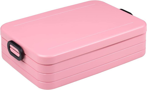 Rosti Lunchbox Take A Break Large A, Plastik, Nordic Pembe, 25,5 X 17 X 6,5 Cm