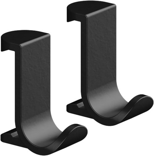 Wallstoris 2,54 Cm Modern Havlu Kancası - Geniş Mat Siyah, 27914670