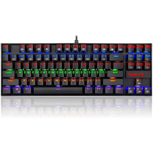 K552-Kr Kumara Red Switch Rainbow Tkl Tr Q Mekanik Siyah Kablolu Gaming (Oyuncu) Klavye