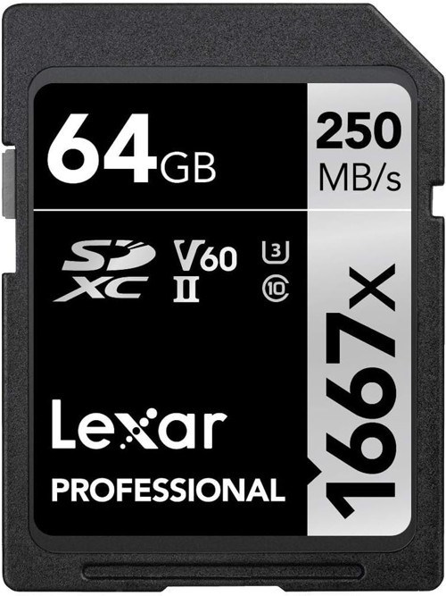 Professional 64 Gb 1667X Sdxc Hafıza Kartı (250Mb/S-80Mb/S)