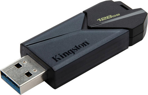 Datatraveler Exodia Onyx Dtxon/128Gb Flash Drive 3.2 Gen 1 - Ince, Hareketli Kapaklı