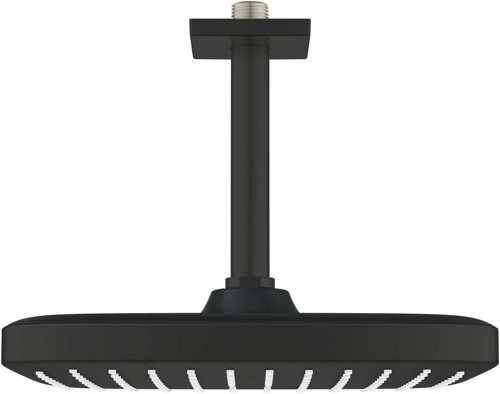 Tempesta 250 Cube Tepe Duşu Set 142 Mm, Tek Akışlı Mat Siyah - 266882430