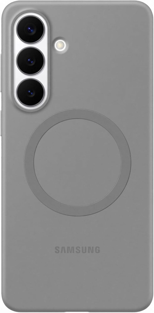 Galaxy S26Plus Silikon Magnet Kılıf, Gri