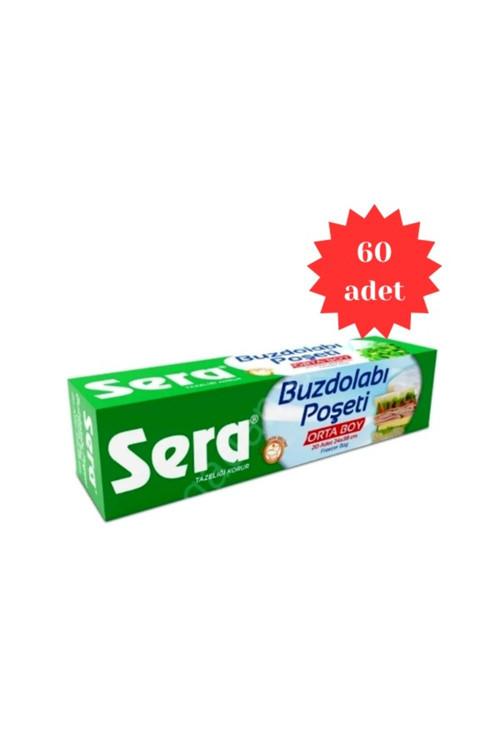 Orta Boy Buzdolabı Poşeti - 60 Adet ( 60 X 20 Li )