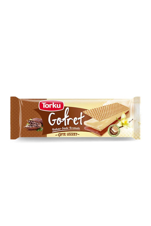 Kakaolu Sade Kremalı Gofret 142 gr