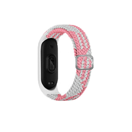Mi Band 7 Kordon - Pembe-beyaz