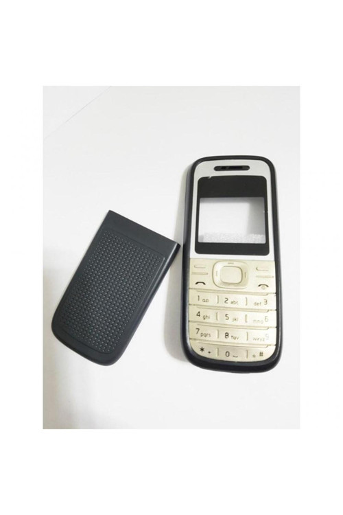 1200 Tuşlu Telefon Arka Ön kapak Takımı (Siyah)