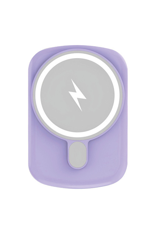 İXTECH IX-PB033 5.000 Mah 15W Magsafe Powerbank Taşınabilir Şarj Cihazı -Mor