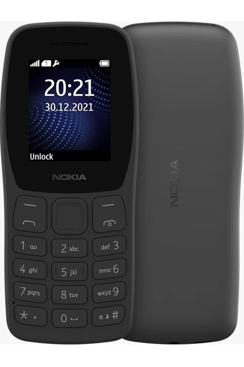 FantastikSell Nokia 105 TA-1416 Classic Tuşlu Cep Telefonu Siyah (2 Yıl Türkiye Distribütör Garantil