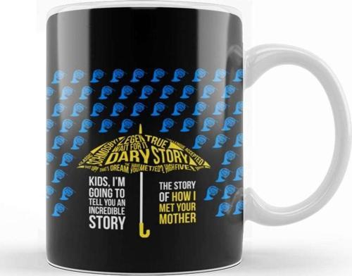 How I Met Your Mother Kupa Bardak Porselen