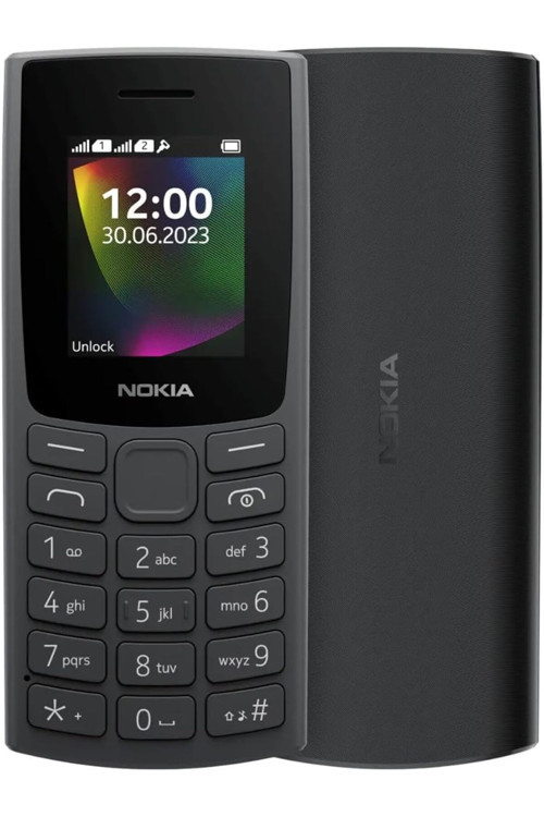 TopTasSell Nokia N106 2023 Tuşlu Cep Telefonu Siyah (Türkiye Resmi Distribütör Garantili) 788459