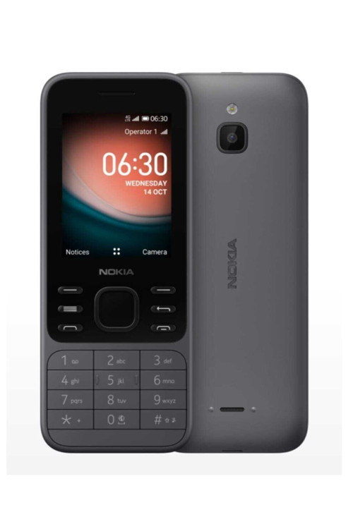 Nokıa 6300 Kameralı Yeni Nesil Tuşlu Cep Telefonu Siyah