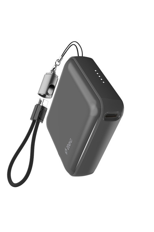 ReCharger Mini 10.000mAh PD 22.5W USB-C Dahili Kablolu Taşınabilir Hızlı Şarj Aleti/Powerbank 2BB265